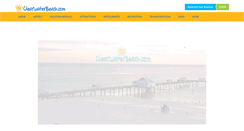 Desktop Screenshot of clearwaterbeach.com